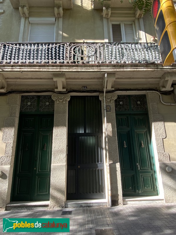 Barcelona - Berenguer de Palou, 91 (Foto: Albert Esteves, 2019) Barcelona - Berenguer de Palou, 91