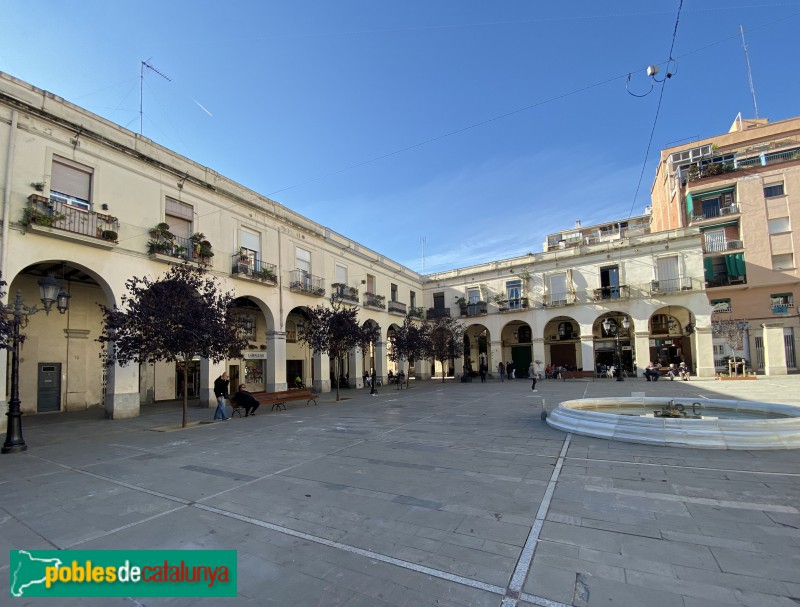 Barcelona - Plaça Masadas (Foto: Albert Esteves, 2019) Barcelona - Plaça Masadas