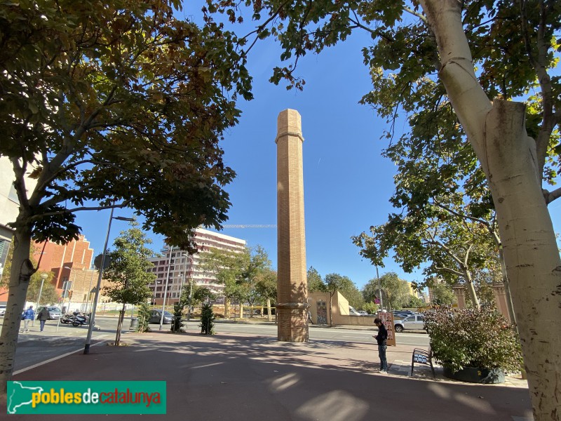 Barcelona - Pilar d'aigua de la Sagrera (Foto: Albert Esteves, 2019) Barcelona - Pilar d'aigua de la Sagrera