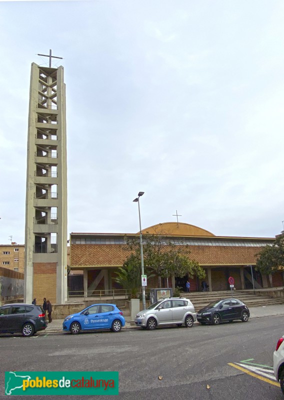 Barcelona - Església de Sant Pius X (Foto: Albert Esteves, 2019) Barcelona - Església de Sant Pius X