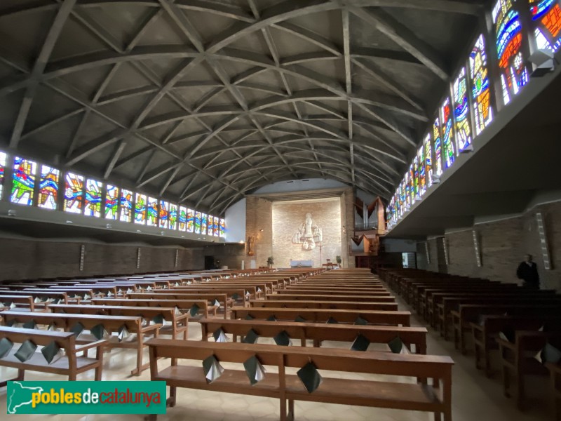 Barcelona - Església de Sant Pius X (Foto: Albert Esteves, 2019) Barcelona - Església de Sant Pius X