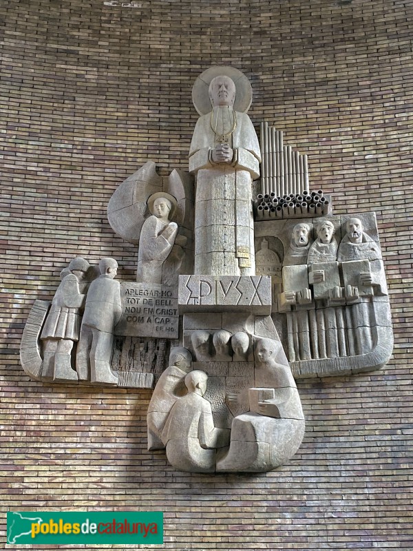 Barcelona - Església de Sant Pius X (Foto: Albert Esteves, 2019) Barcelona - Església de Sant Pius X