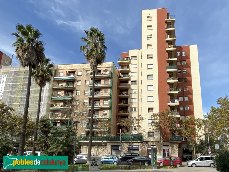 Barcelona - Habitatges del Congrés (Foto: Albert Esteves, 2019) Barcelona - Habitatges del Congrés