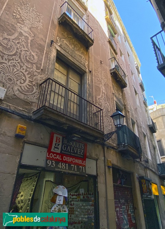 Barcelona - Boqueria, 47 / Banys Nous, 1 (Foto: Albert Esteves, 2019) Barcelona - Boqueria, 47 / Banys Nous, 1