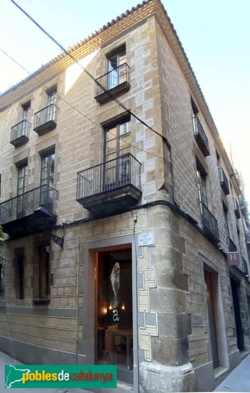 Barcelona - Casa Gironella (Hotel Neri) (Foto: Albert Esteves, 2019) Barcelona - Casa Gironella (Hotel Neri)