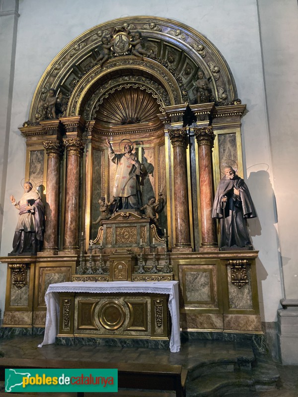 Barcelona - Església de Sant Felip Neri, interior