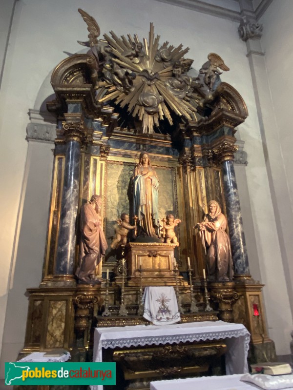 Barcelona - Església de Sant Felip Neri, interior