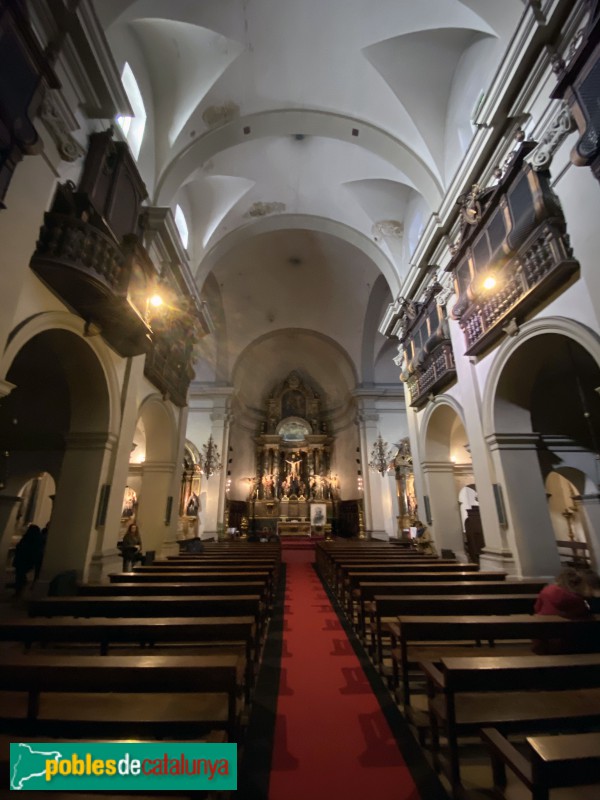 Barcelona - Església de Sant Felip Neri, interior