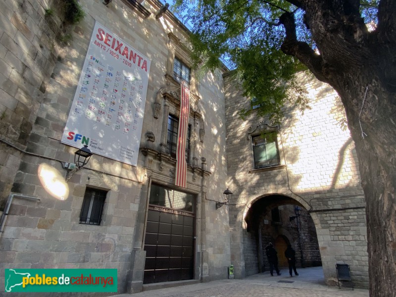 Barcelona - Plaça de Sant Felip Neri