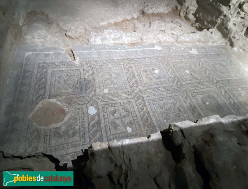 Barcelona - Domus romana i sitges del carrer de la Fruita (Foto: Albert Esteves, 2019) Barcelona - Domus romana i sitges del carrer de la Fruita