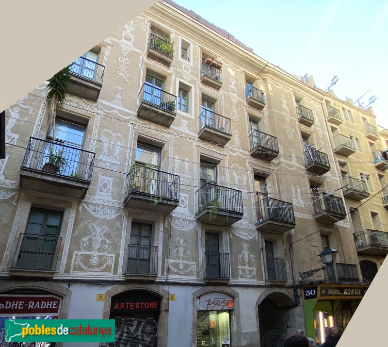 Barcelona - Casa de l'Arc de Santa Eulàlia (Foto: Albert Esteves, 2019) Barcelona - Casa de l'Arc de Santa Eulàlia