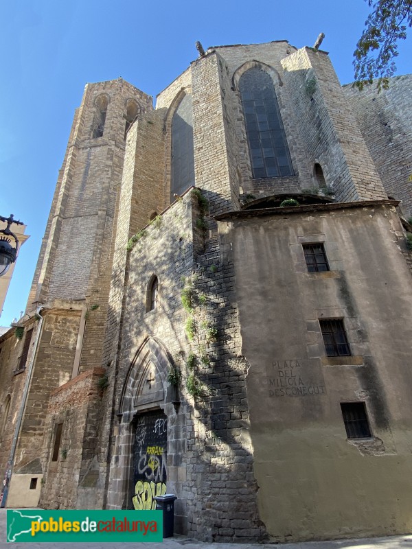 Barcelona - Església de Santa Maria del Pi (Foto: Albert Esteves, 2019) Barcelona - Església de Santa Maria del Pi