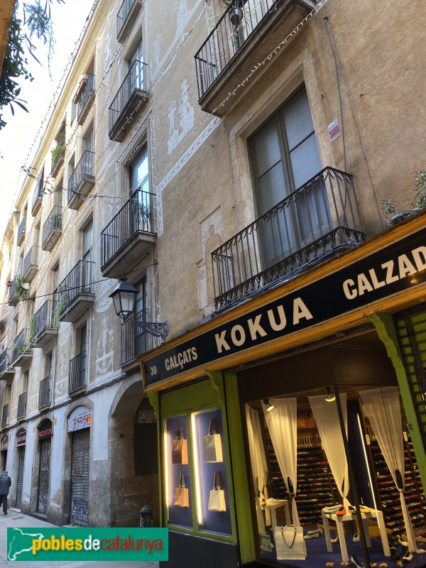 Barcelona - Casa de l'Arc de Santa Eulàlia (Foto: Albert Esteves, 2019) Barcelona - Casa de l'Arc de Santa Eulàlia