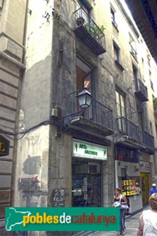 Barcelona - Placeta del Pi, 3, façana Boqueria