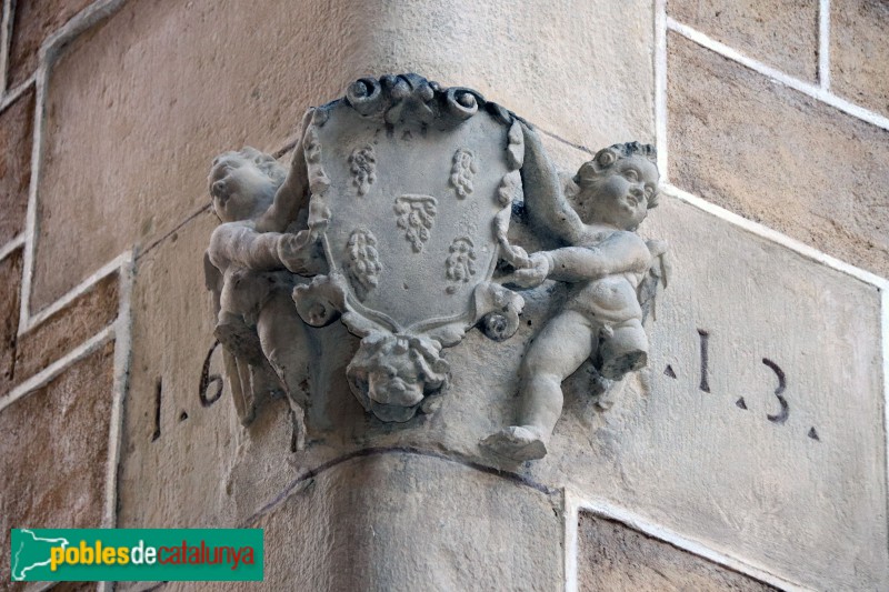 Barcelona - Casa de la Congregació de la Puríssima Sang (Plaça del Pi, 1) (Foto: Albert Esteves, 2019) Barcelona - Casa de la Congregació de la Puríssima Sang (Plaça del Pi, 1)