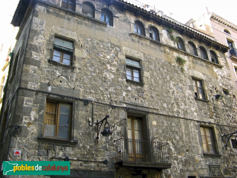 Barcelona - Casa de la Congregació de la Puríssima Sang, abans de la restauració