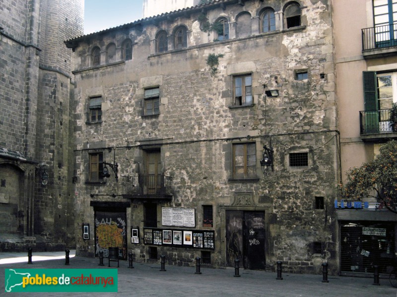 Barcelona - Casa de la Congregació de la Puríssima Sang, abans de la restauració