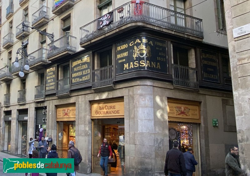 Barcelona - Antiga confiteria Massana