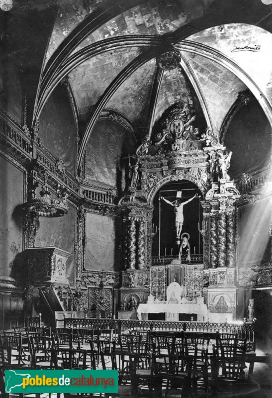 Barcelona - Església de Santa Maria del Pi. Capella de la Puríssima Sang