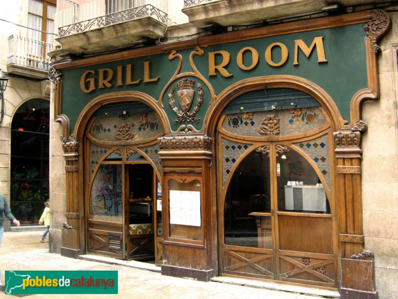 Barcelona - Grill Room (Escudellers, 8) (Foto: Albert Esteves, 2007) Barcelona - Grill Room (Escudellers, 8)