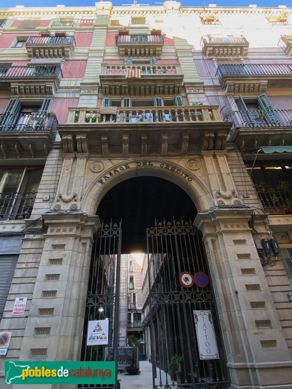 Barcelona - Passatge del Crèdit