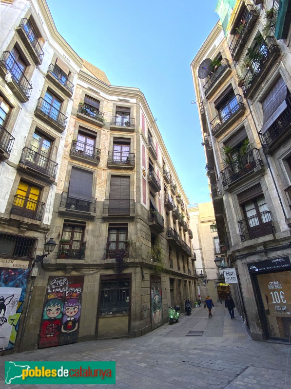 Barcelona - Placeta Milans (Foto: Albert Esteves, 2019) Barcelona - Placeta Milans