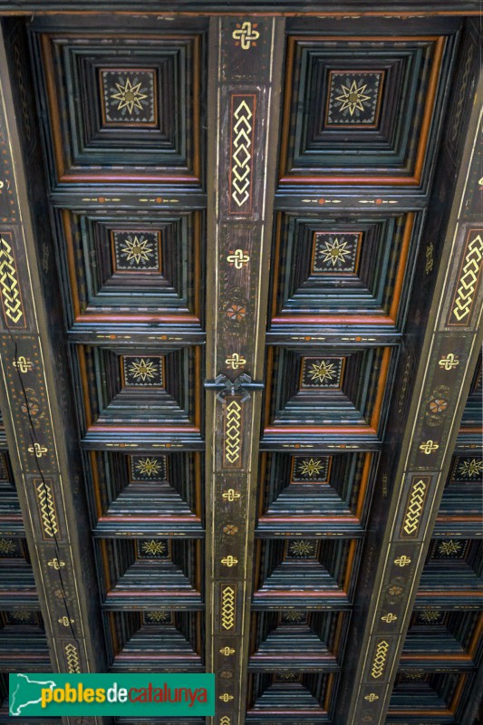Barcelona - Palau de la Generalitat. Galeria gòtica (Foto: José Aguado, 2017) Barcelona - Palau de la Generalitat. Galeria gòtica