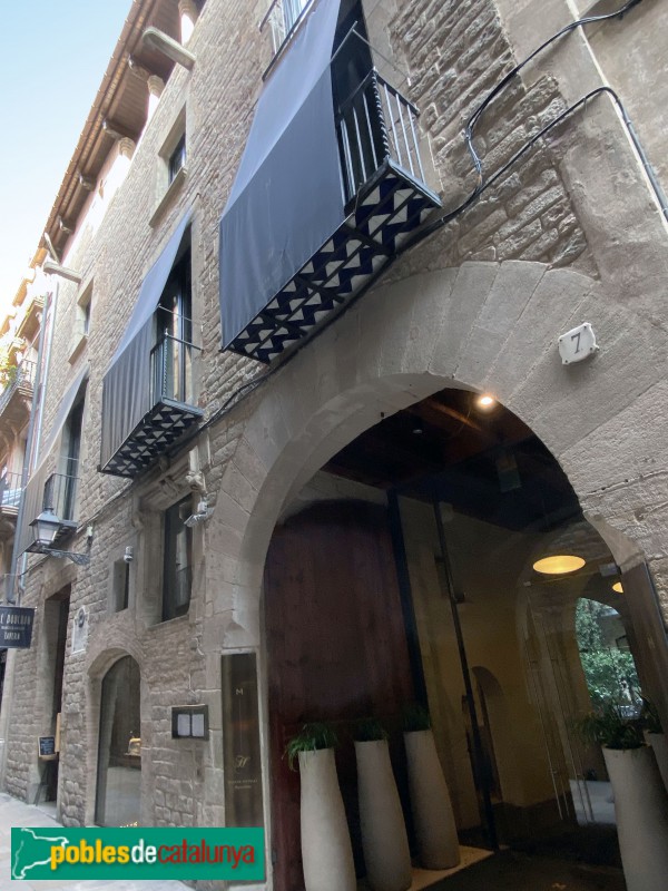Barcelona - Palau Benet-Desvilar (Lledó, 7) (Foto: Albert Esteves, 2019) Barcelona - Palau Benet-Desvilar (Lledó, 7)