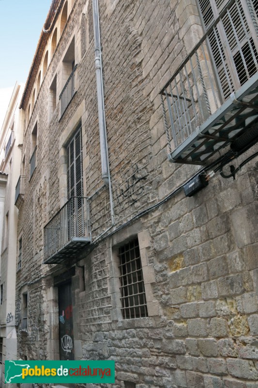 Barcelona - Casa Requesens, façana Arlet