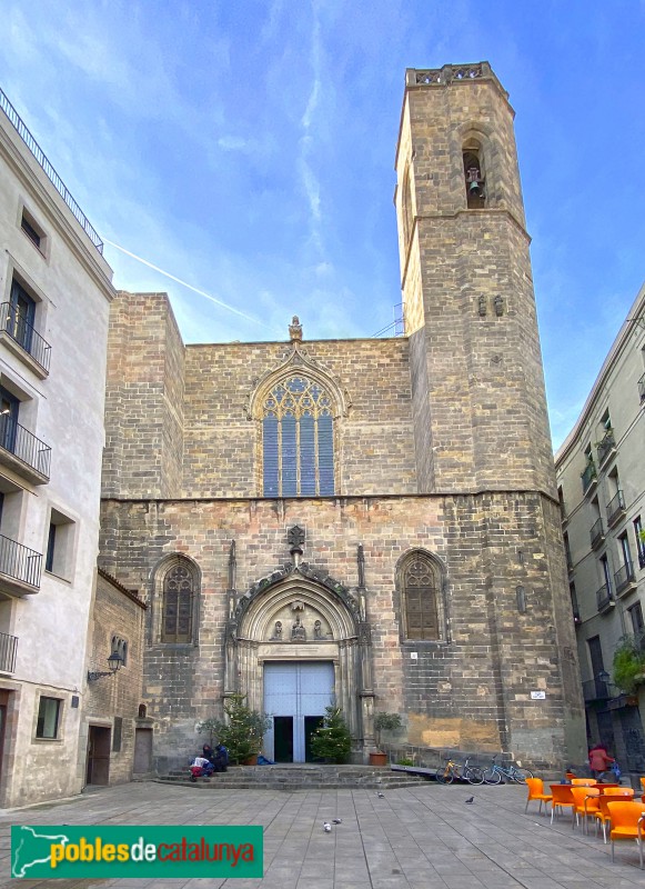 Barcelona - Església dels Sants Just i Pastor (Foto: Albert Esteves, 2019) Barcelona - Església dels Sants Just i Pastor