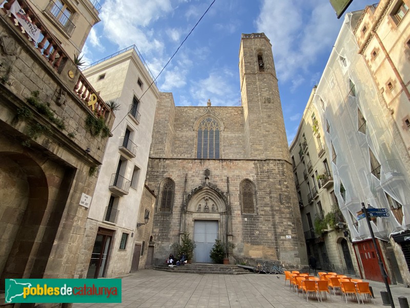 Barcelona - Església dels Sants Just i Pastor (Foto: Albert Esteves, 2019) Barcelona - Església dels Sants Just i Pastor