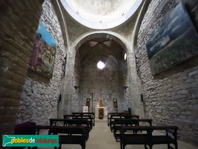 Barcelona - Església dels Sants Just i Pastor, capella del Santíssim, obra de 1705 (Foto: Albert Esteves, 2019) Barcelona - Església dels Sants Just i Pastor, capella del Santíssim, obra de 1705