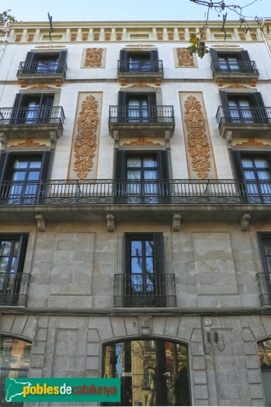 Barcelona - Duc de Medinaceli, 7 (Foto: Albert Esteves, 2019) Barcelona - Duc de Medinaceli, 7