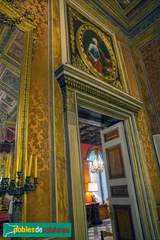 Barcelona - Antic Convent de la Mercè: salons interiors