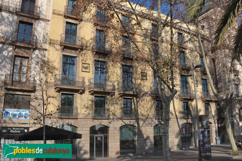 Barcelona - Passeig Colom, 15-16