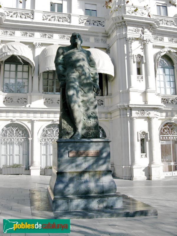 Barcelona - Monument a Ròmul Bosch Alsina