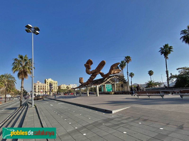 Barcelona - Passeig Colom (Foto: Albert Esteves, 2020) Barcelona - Passeig Colom