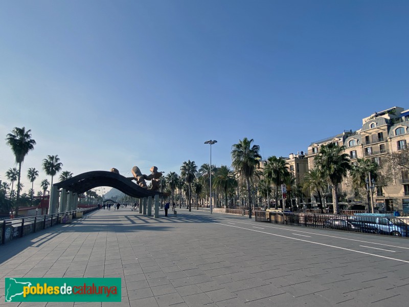Barcelona - Passeig Colom (Foto: Albert Esteves, 2020) Barcelona - Passeig Colom