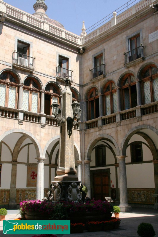 Barcelona - Antic Convent de la Mercè: claustre