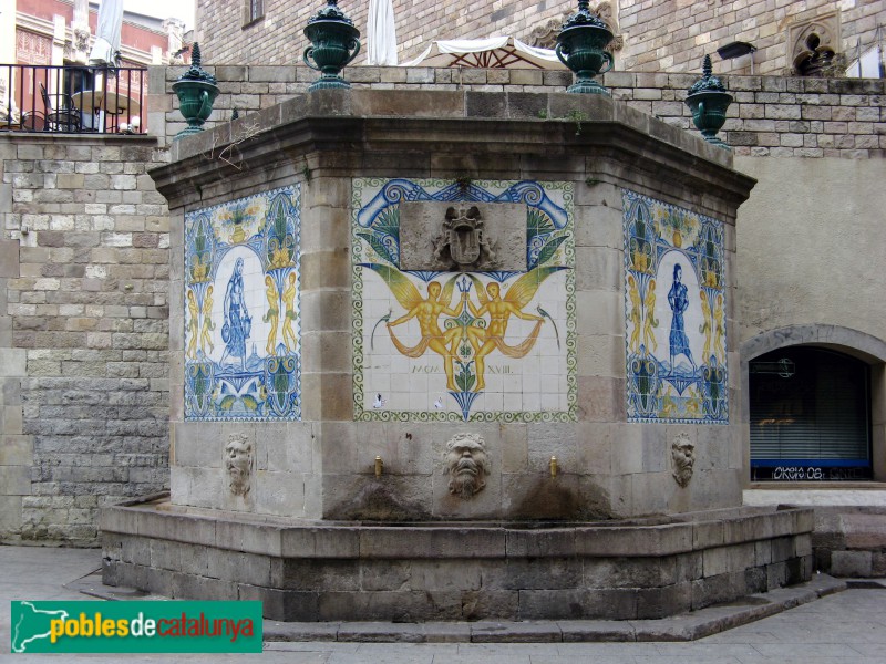 Barcelona - Font de Santa Anna (Foto: Albert Esteves, 2007) Barcelona - Font de Santa Anna