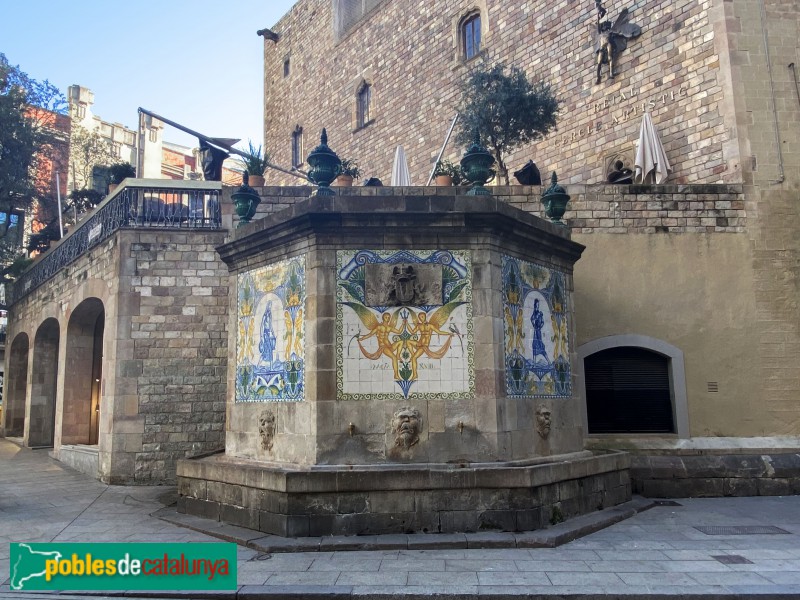 Barcelona - Font de Santa Anna