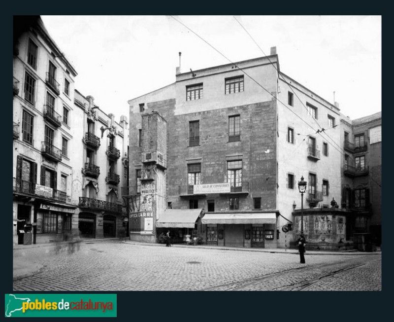 Barcelona - Palau Pignatelli, abans de la reforma