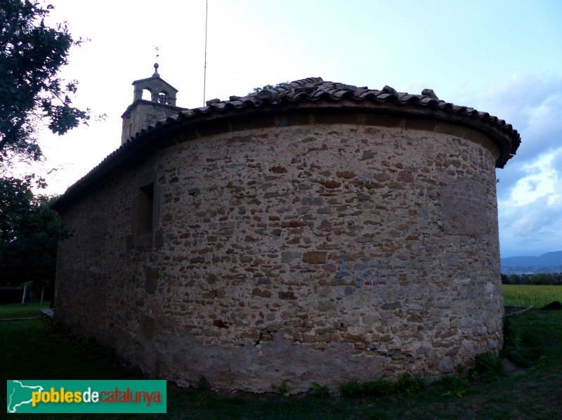 Folgueroles - Ermita La Damunt. Absis