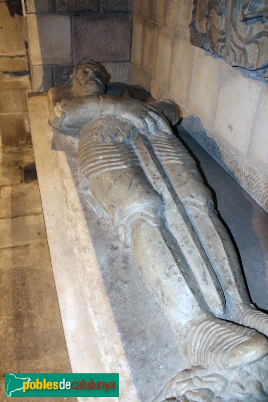 Barcelona - Església de Santa Anna. Sepulcre de Miquel de Boera