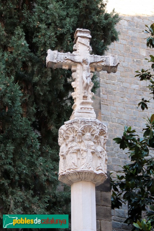 Barcelona - Creu de Santa Anna (rèplica d'Almatret)
