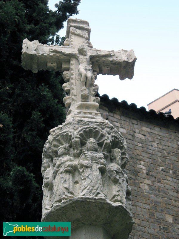 Barcelona - Creu de Santa Anna (rèplica d'Almatret)