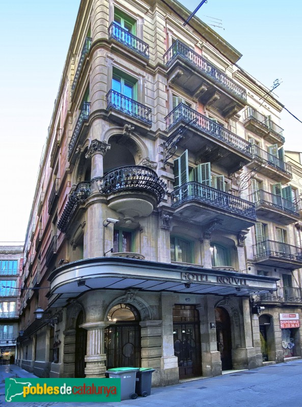 Barcelona - Casa Miralbell (Hotel Nouvel) (Foto: Albert Esteves, 2020) Barcelona - Casa Miralbell (Hotel Nouvel)