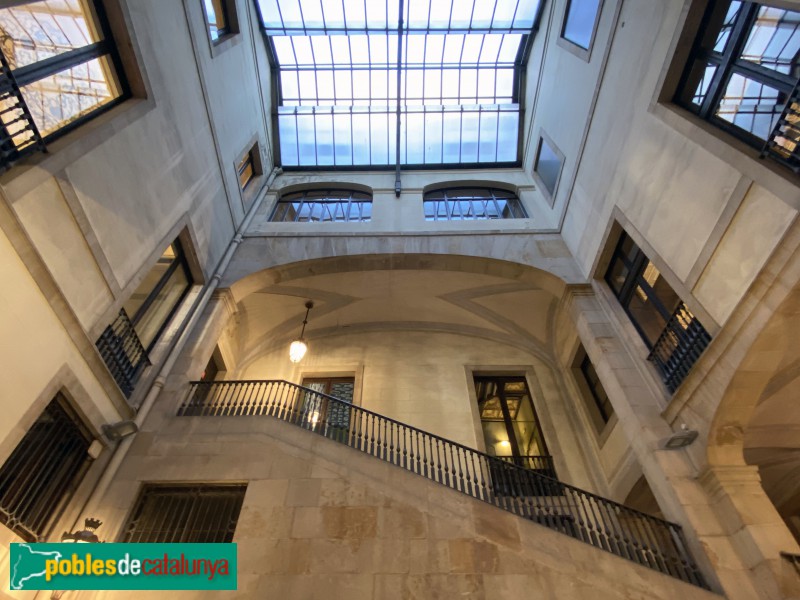 Barcelona - Ateneu Barcelonès, pati interior