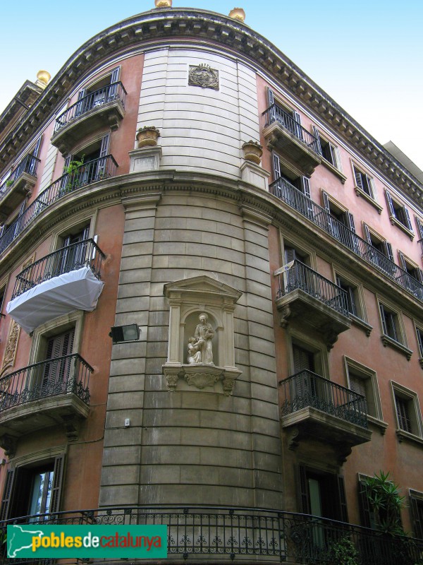 Barcelona - Edificis de la Caixa a la plaça de Madrid