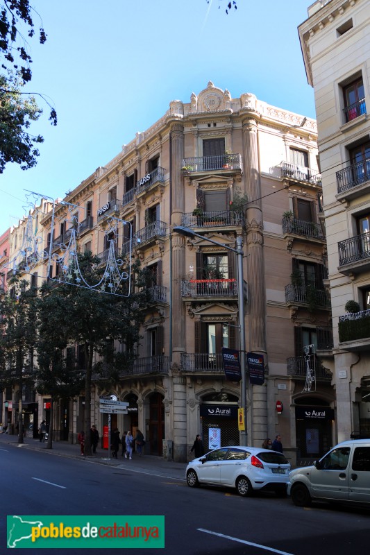 Barcelona - Fontanella, 14 (Foto: Albert Esteves, 2020) Barcelona - Fontanella, 14